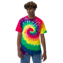 Load image into Gallery viewer, THR33 tie-dye t-shirt