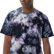 Load image into Gallery viewer, THR33 tie-dye t-shirt