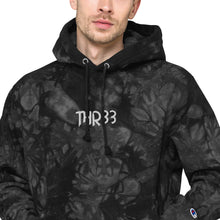 Load image into Gallery viewer, THR33 Champion tie-dye Unisex hoodie
