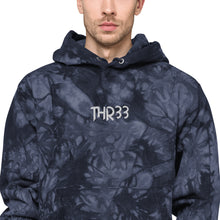 Load image into Gallery viewer, THR33 Champion tie-dye Unisex hoodie