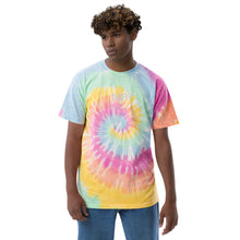 Load image into Gallery viewer, THR33 tie-dye t-shirt
