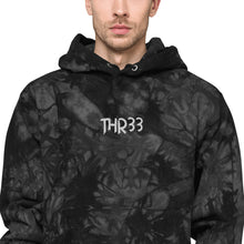 Load image into Gallery viewer, THR33 Champion tie-dye Unisex hoodie

