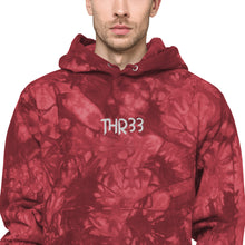 Load image into Gallery viewer, THR33 Champion tie-dye Unisex hoodie
